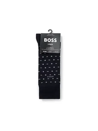 BOSS | Chaussettes lot de 2 beige clair | dunkelblau